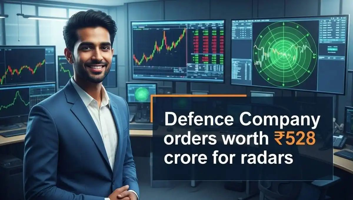 Defence Stock Got 528Cr Radars Order